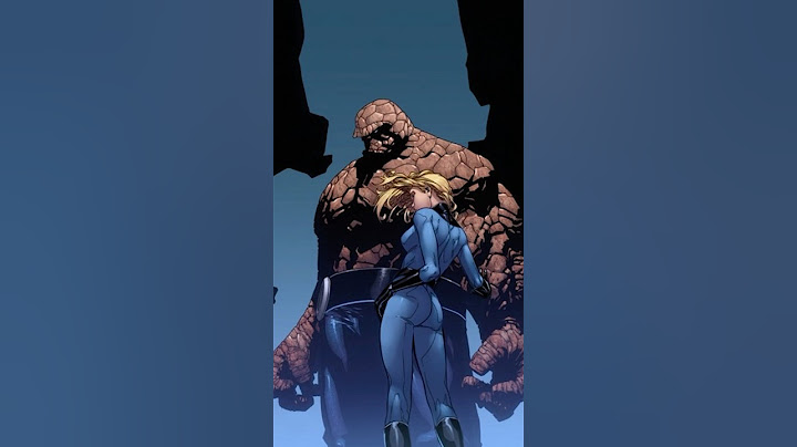 The Invisible Woman Leaves Mr. Fantastic For The Thing!