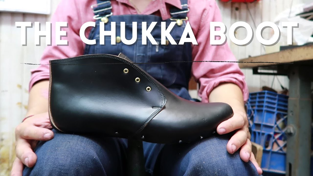 THE CHUKKA BOOT | LASTING PROCESS - YouTube