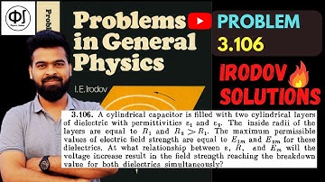 🔴Problem 3.106 I E Irodov  || I E Irodov solution || jee Advanced || Capacitors