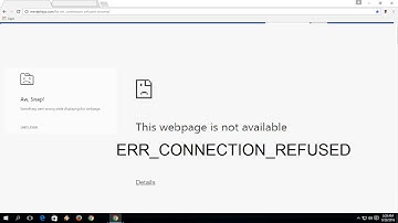 How to Fix ERR_CONNECTION_REFUSED In Chrome (Windows 10/8.1/7)