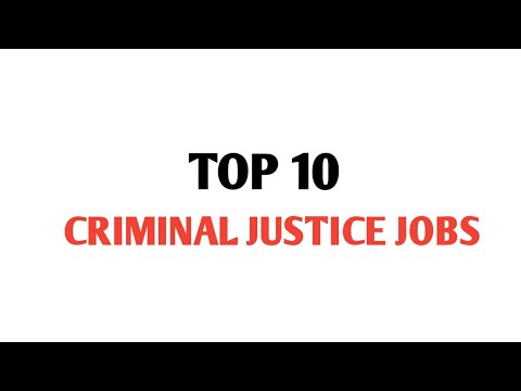 What jobs for criminal justice degree | Criminal justice jobs