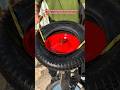 Easiest Way To Install Wheelbarrow Tires Using Rope #how #diy #tools #tips #tricks #tyre #tires