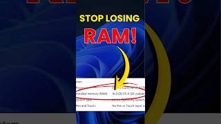 Ram Not Fully Usable? Fix This