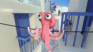 Ahtapotlar Komik Kısa Animasyon Çizgi Film