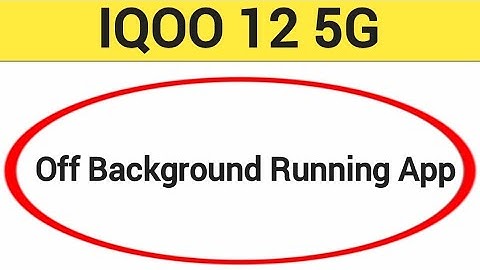 How to turn off background running app, IQOO 12 5G me auto launch app Kaise off Karen