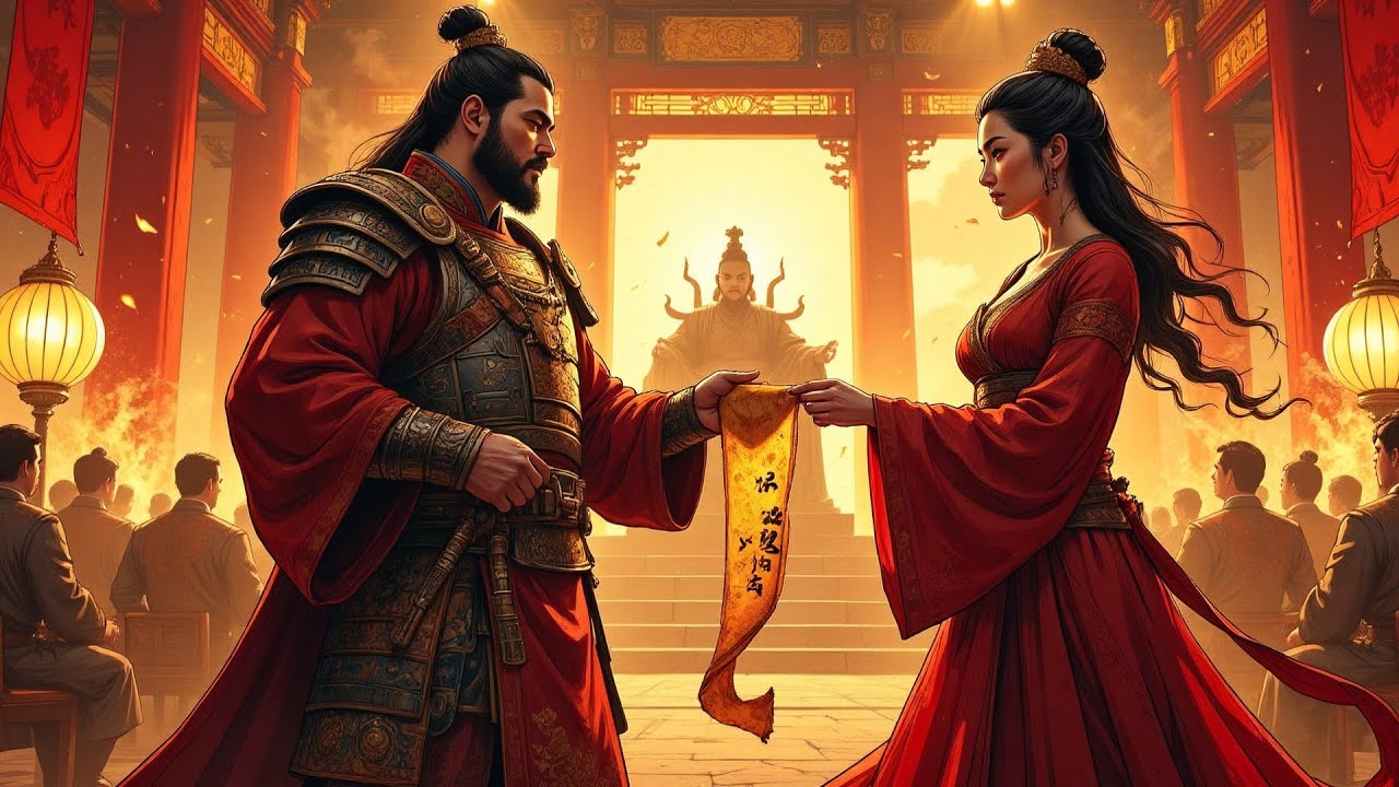 El general regresó de la guerra queriendo tomar una concubina; yo le entregué al emperador las...