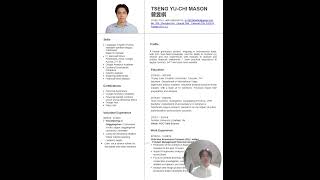 NUS Master of Technology (Intelligent Systems) video interview questions- Yu Chi Tseng