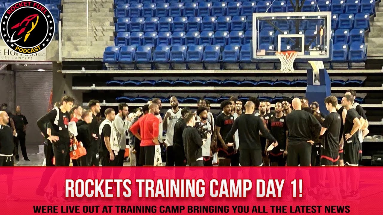 Training Rockets Houston Rockets training camp day one live report - YouTube
