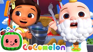 Let's Clean a Firetruck | Nina's ABCs  | CoComelon Songs for Kids \& Nursery Rhymes