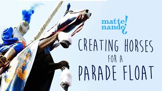 Creating Horses for a Parade Float: Sculpting, Decorating & Painting