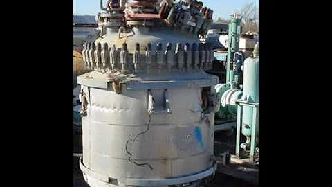 200 GALLON DEDIETRICH REACTOR - GLASS LINED - 100/90 PSI  #6641