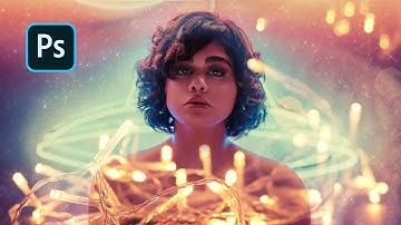 Adding String Lights in Portrait: Photoshop Tutorial