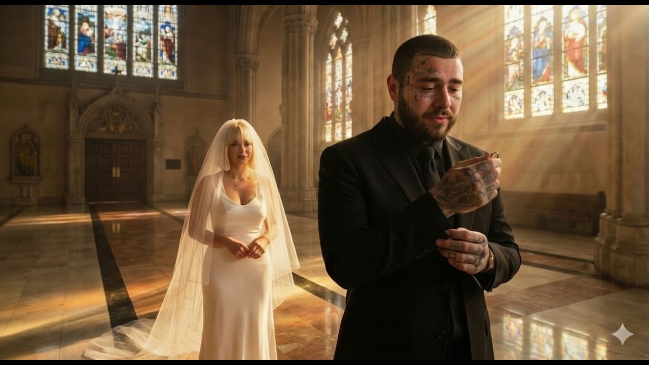 Post Malone ft Sia - Forever With You 💍 (Official Lyric Video)