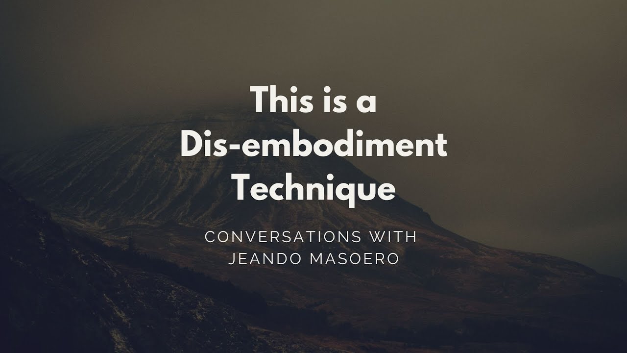 CGC #7: This is a Dis-embodiment Technique - Initial Alexander Technique