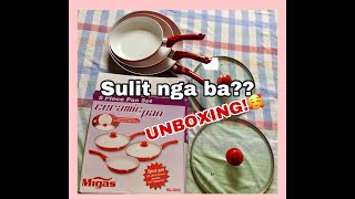 UNBOXING CERAMIC PAN |Maganda at sulit nga ba??