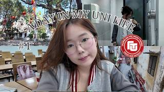 uni log | một ngày đi học của sinh viên FTU năm nhất, lần đầu thử bún thang, sang thăm bách khoa,...