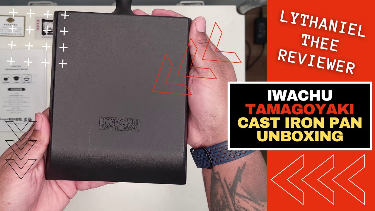 Iwachu Cast Iron Tamagoyaki Pan Unboxing 