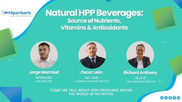 Natural HPP Beverages: Source of Nutrients, Vitamins and Antioxidants