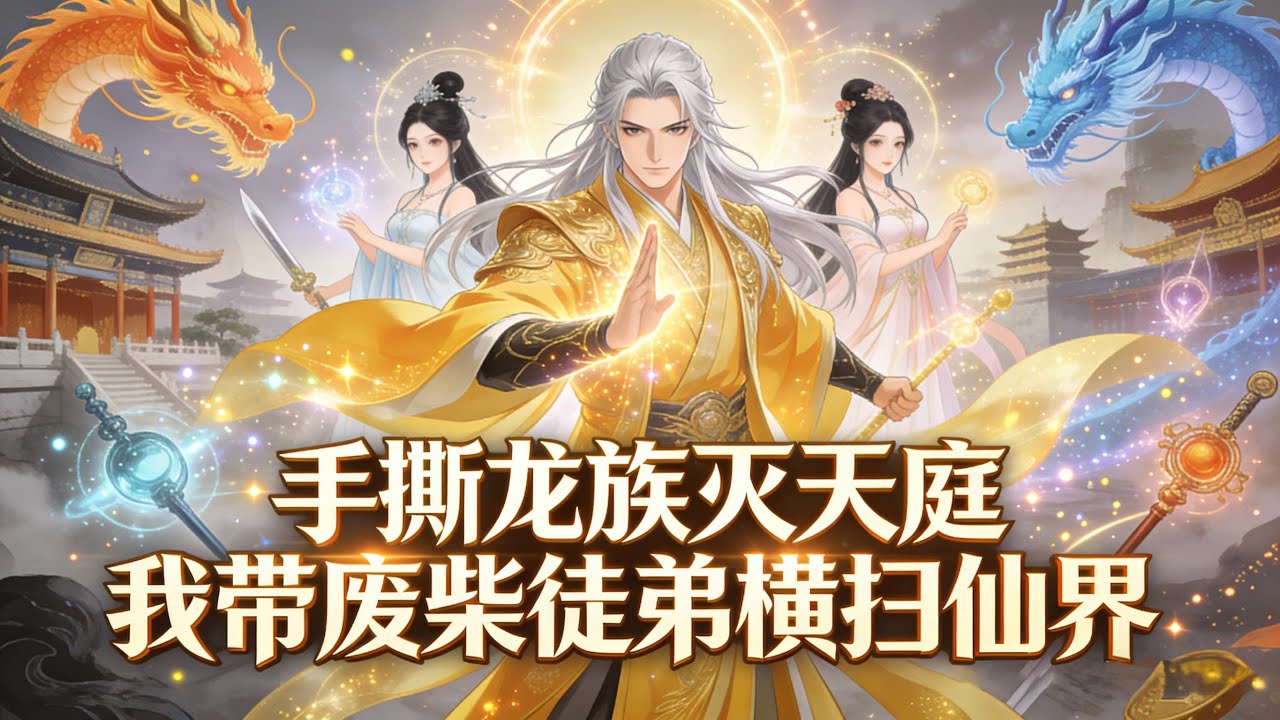 【Multi Sub】《手撕龍族滅天庭，我帶廢柴徒弟橫掃仙界》滿級大佬扮豬吃虎，手撕龍族腳踩仙庭，狂寵徒弟#漫劇 #動態漫 #AI漫劇 #動漫 #動畫