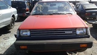 Junkyard Find 1982 Nissan Sentra