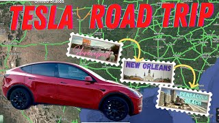 Tesla Model Y Family Road Trip - Our First Electric Vacation Through 5 States