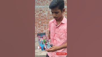 A small model of rice planting machine #It works automatic #experiment