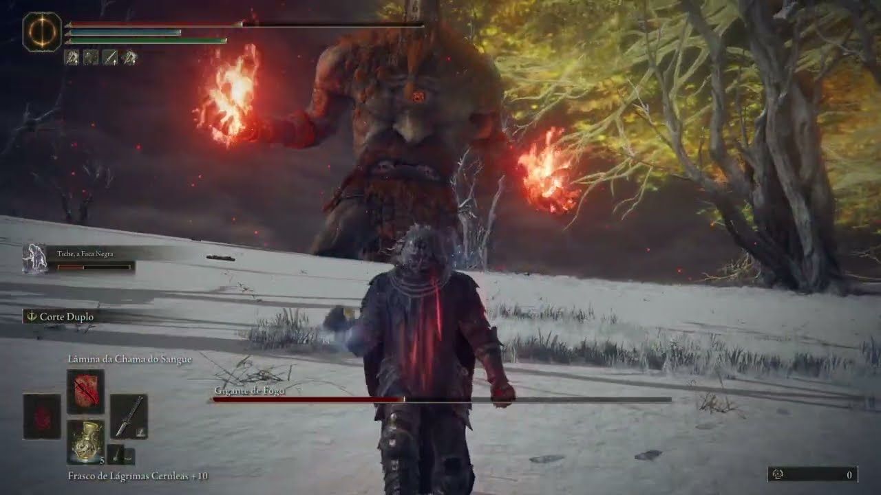 Matando esse Gigante ruivo filho de uma rapariga