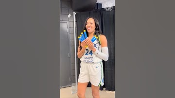 Reaction test ft Napheesa Collier, Courtney Williams, Minnesota Lynx | WNBA women