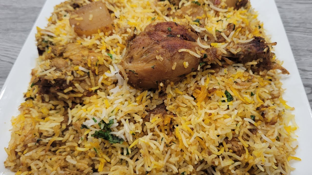 Quick & Easy Chicken Bombay Biryani Recipe by My Cooking Menu
