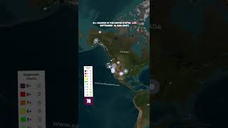 Utah Shaken by M4.1 #Earthquake! All #quakes that occurred in the United States on Sept10, 2025