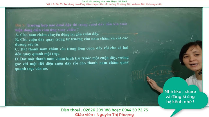 Bài tập vật lý bài 33 dòng điện xoay chiều năm 2024