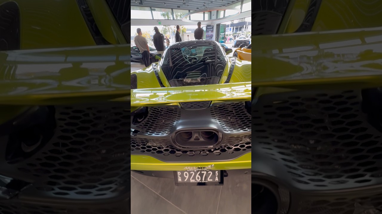 New 2026 McLaren 750S MSO Paint! 