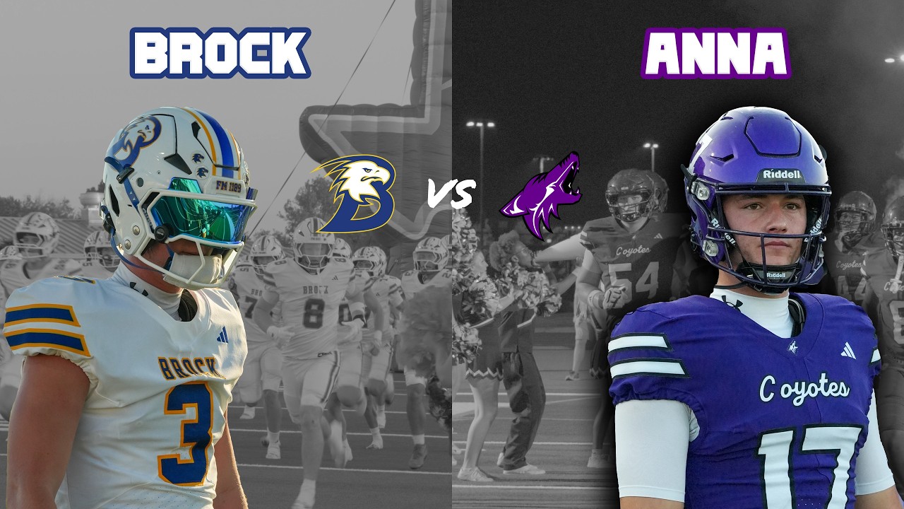WATCH: #6 Brock vs #3 Anna 4A DII BLUE BLOOD TAKES ON 5A DII TOP TEAM IN TEXAS HIGH SCHOOL FOOTBALL #txhsfb