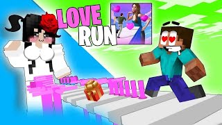 LOVE RUN - Love Curse! - Minecraft Animation
