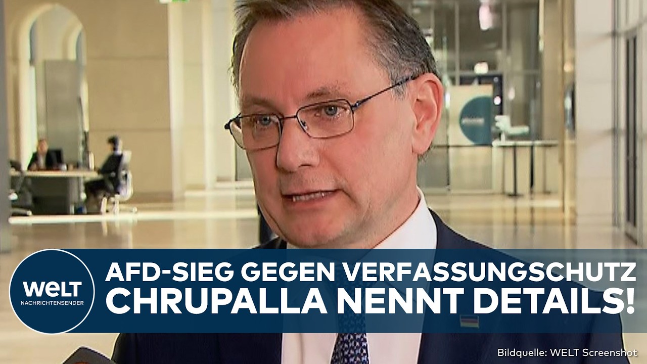 AFD: Erfolg vor Gericht gegen Verfassungsschutz! Tino Chrupalla packt aus