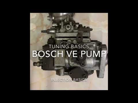 Video: Bosch injection pump adjustment