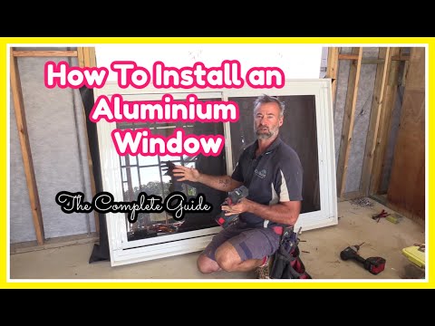 Wideo: Okna aluminiowe: instalacja i instalacja zrób to sam