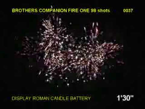 Fire One - 98 Shot S.I.B - Brothers Pyrotechnics pyrotechnics for sale