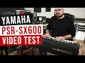 Video: YAMAHA PSR-SX600 TASTIERA 61TASTI CON ARRANGER