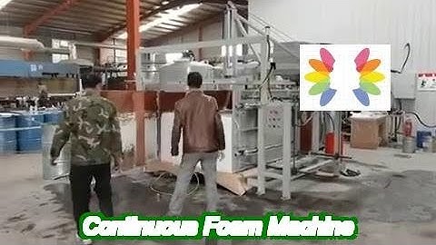 48kw semi automatic batch foaming machine for making square foam block