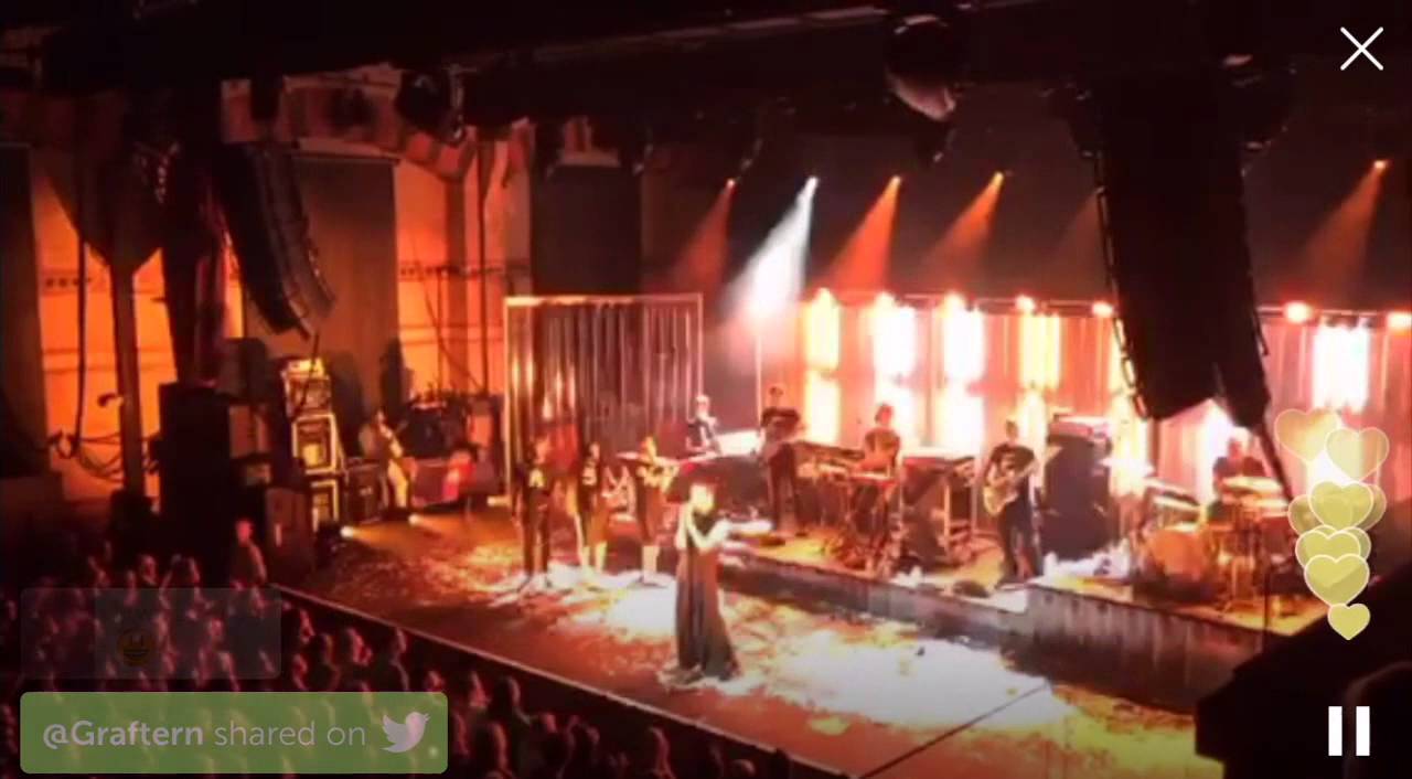 Will Young - Runaway - Live Stream Periscope at Cambridge Corn Exchange