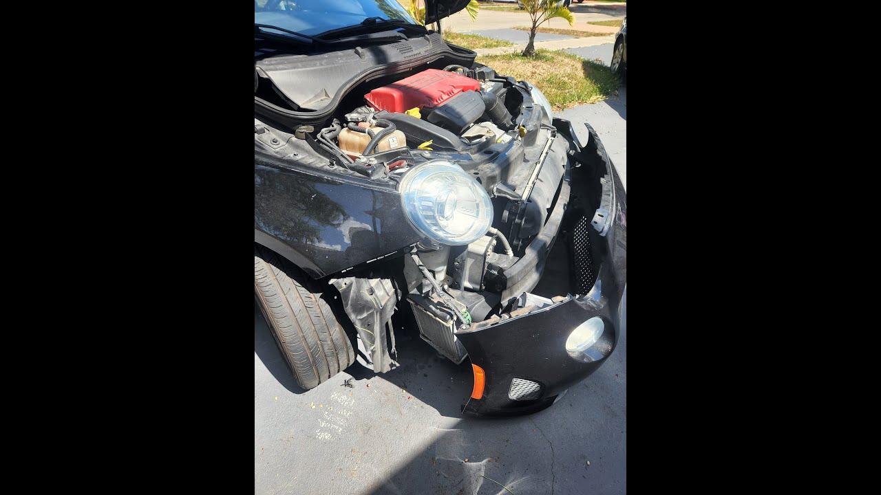 Abarth and Fiat 500 bumper removal YouTube