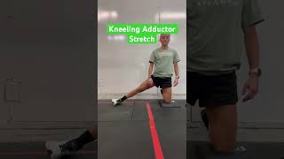 Kneeling Adductor Stretch