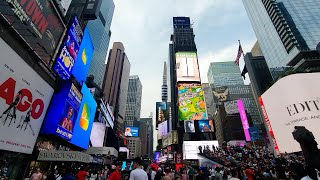WALKING TOUR OF TIMES SQUARE IN NEW YORK CITY 🇺🇸   #timessquareguide by ALICE IN USA 303 views 2 weeks ago 22 minutes