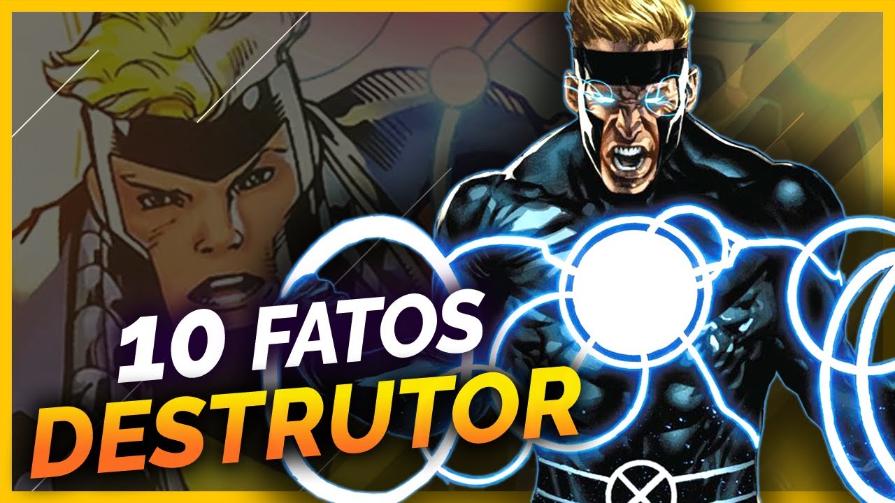 10 FATOS SOBRE DESTRUTOR, O IRMÃO DO CICLOPE - YouTube