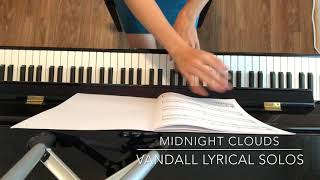 Midnight Clouds - Robert Vandall Lyrical Solos Book 1