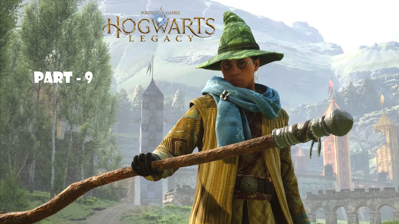 HOGWARTS LEGACY PS5 Walkthrough Gameplay Part 9 FLYING BROOM (FULL