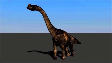 Brachiosaure Free 3d Model To download