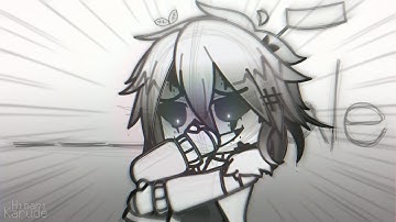 ___!Sans finally realizing that the Creator is never coming back /past Ink!Sans ANGST/(Gacha Life 2)