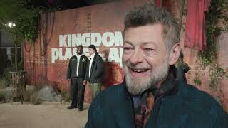 Kingdom Of The Planet Of The Apes: Special Consultant Andy Serkis Red Carpet Interview | ScreenSlam
